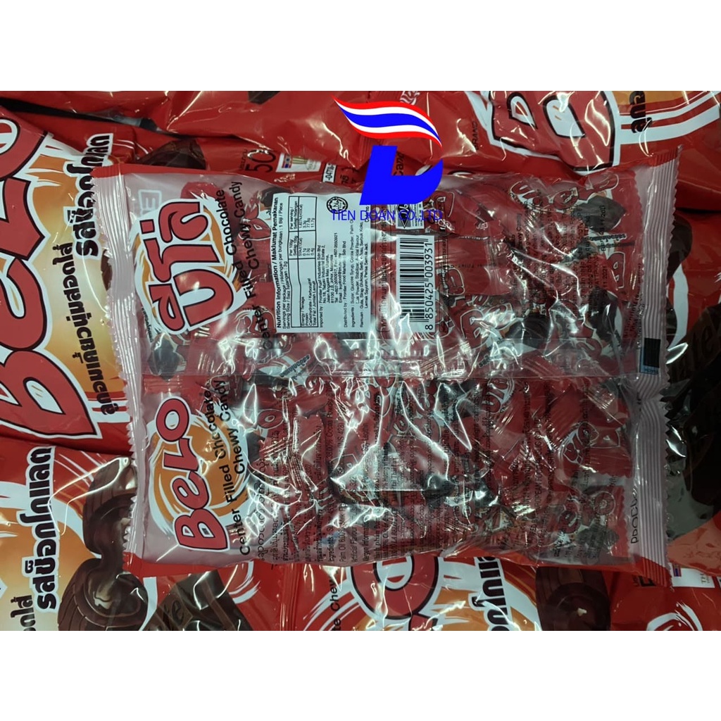 Kẹo viên Belo chocolate Thái Lan 150gr