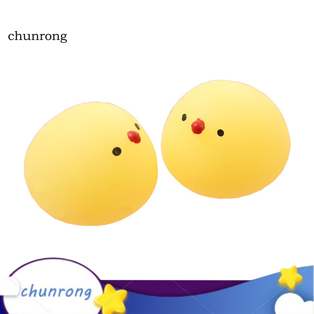 Cr Đồ Chơi Squishy Hình Con Gà Bóp Xả Stress