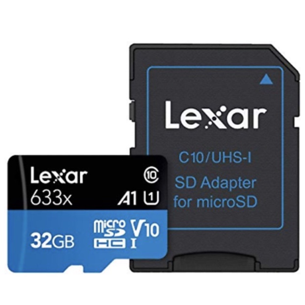 Thẻ Nhớ Tốc Độ Cao Lexar 32GB, 64GB, 128GB 633x Micro Sdhc UHS-I 95mbps / 45