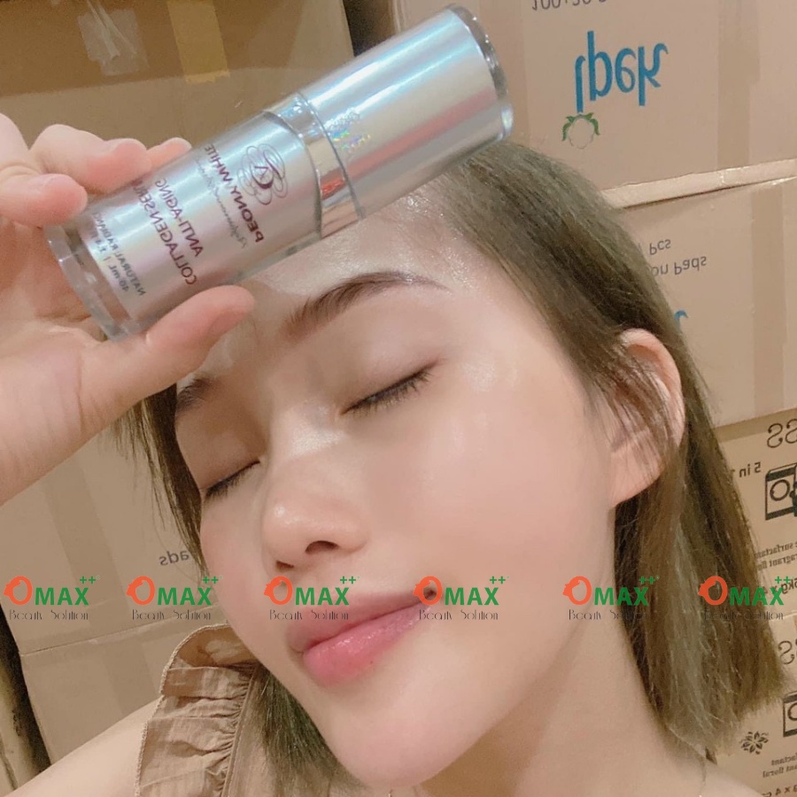 TINH CHẤT PEONY WHITE COLLAGEN - ANTI AGING - GIẢM NÁM - TRẮNG DA - CHỐNG DỊ ỨNG - CHỐNG GIÃN MAO MẠCH 40-45ml