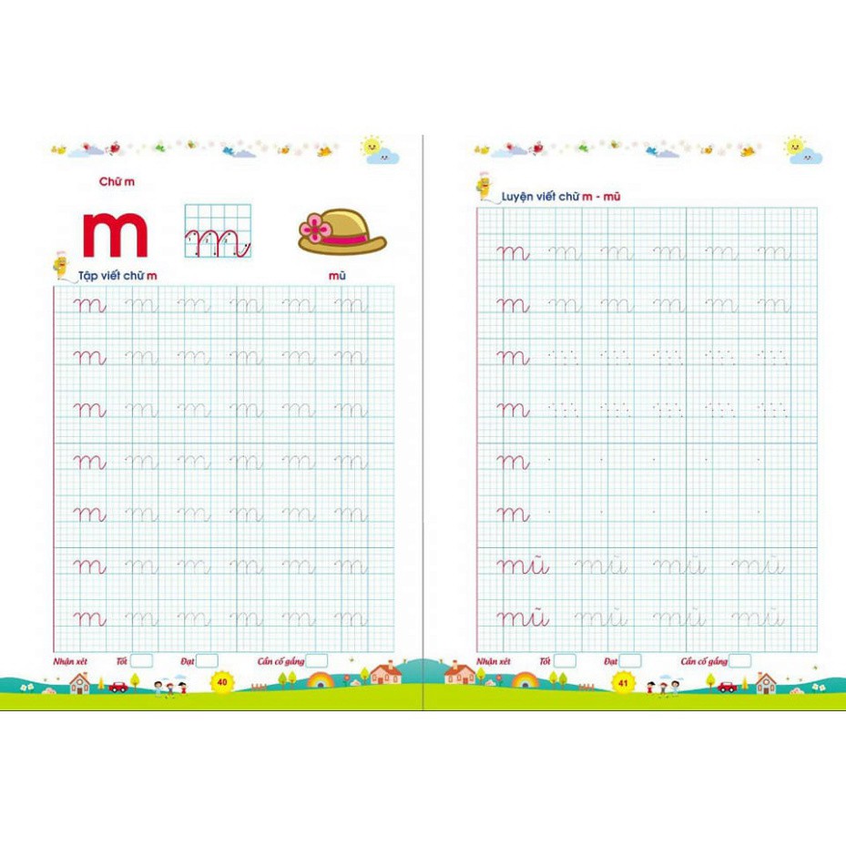 Tập tô, tập viết chữ to