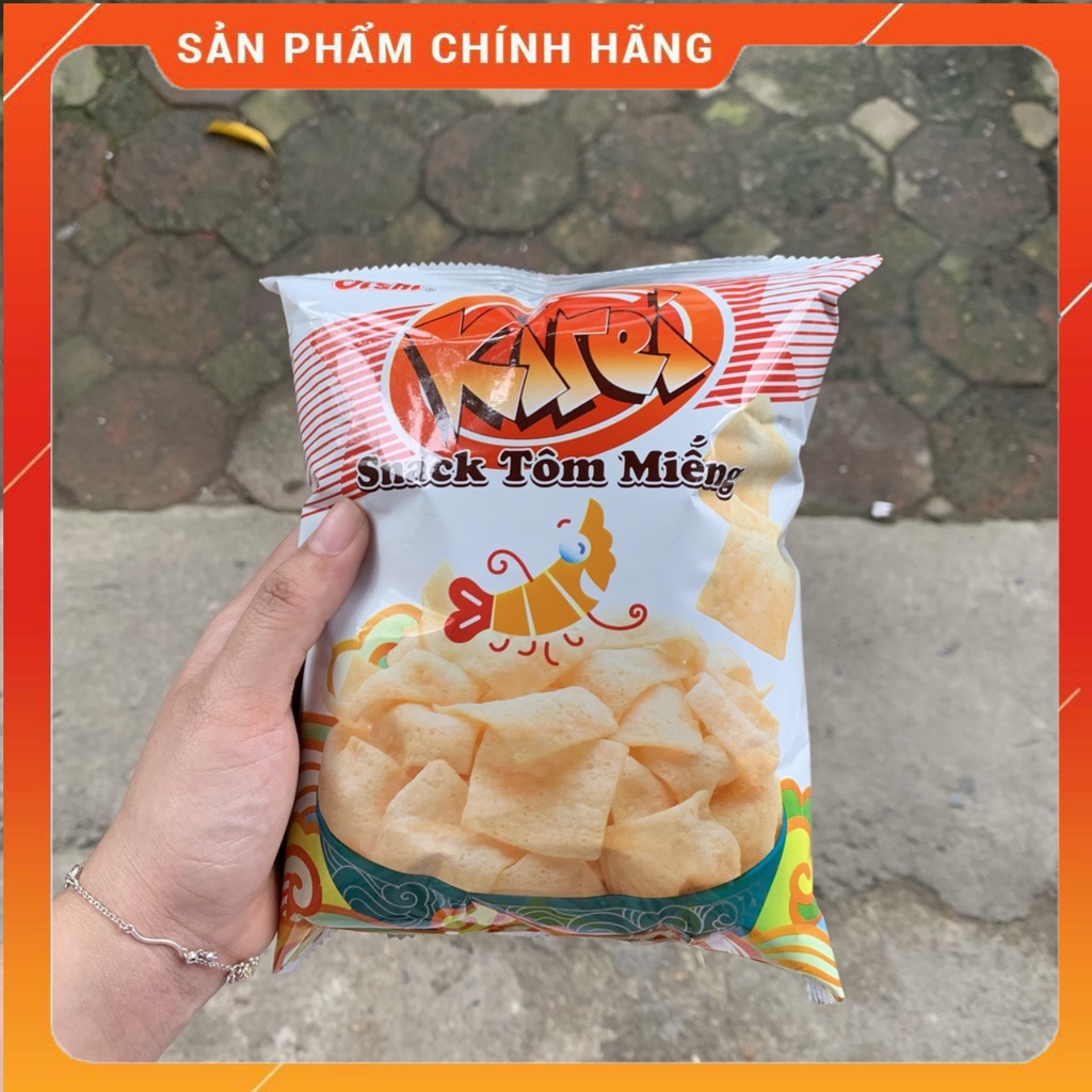 Bim Bim Snack Tôm Miếng Oishi 35/40g-Ăn Vặt Sumo Snack
