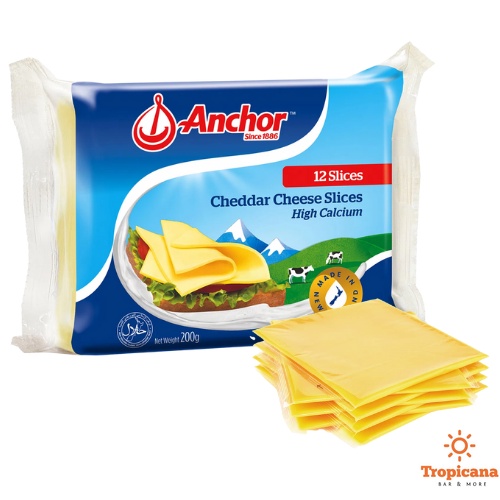Phô mai lát Anchor vị tự nhiên - 200g