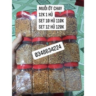 Muối ớt chay 12k 1 hủ