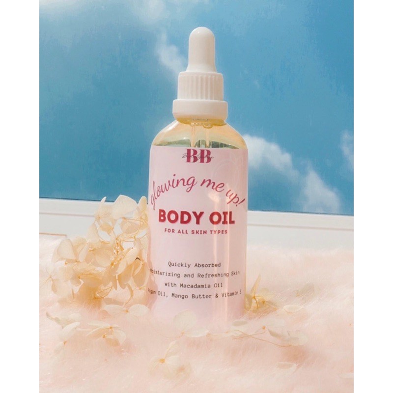 Dầu dưỡng thể body oil hương Bơ Xoài “GLOWING ME UP!” 100ml | BigBuy360 - bigbuy360.vn
