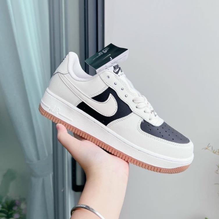 Giày Af1 Panda đen trắng đế viền nâu (RS) | BigBuy360 - bigbuy360.vn