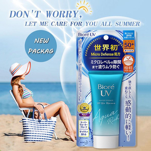 KEM CHỐNG NẮNG BIORE GEL UV Aqua Rich