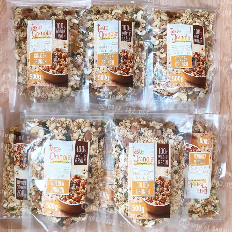 Granola Gold Crunch mix 9 loại hạt ( Gói )