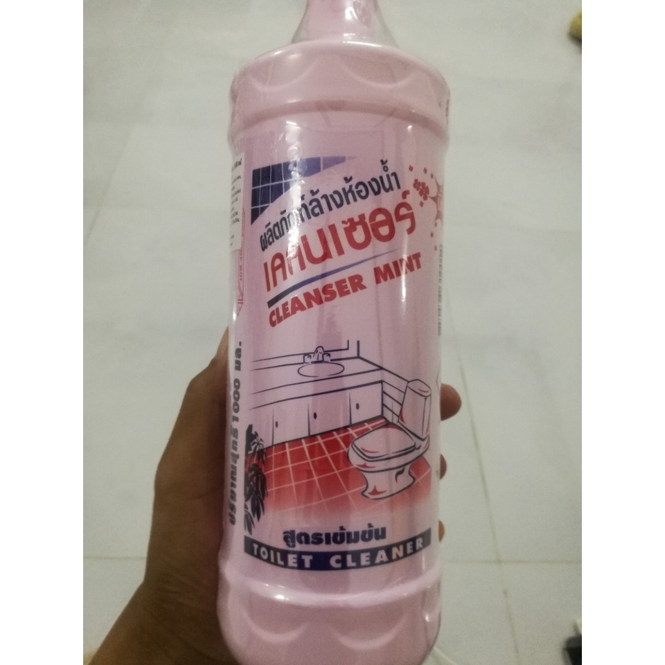 Dung dịch tẩy Toilet tẩy cực mạnh Cleanser Mint, Thái Lan 1000ml Điện Máy Hải Đăng HN
