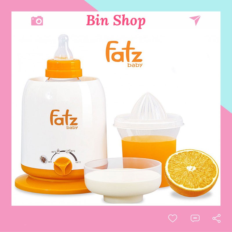 Máy Hâm Nóng Sữa Và Thức Ăn 3 Chức Năng/ 4 Chức Năng FATZ (Màu Cam) Bin Shop