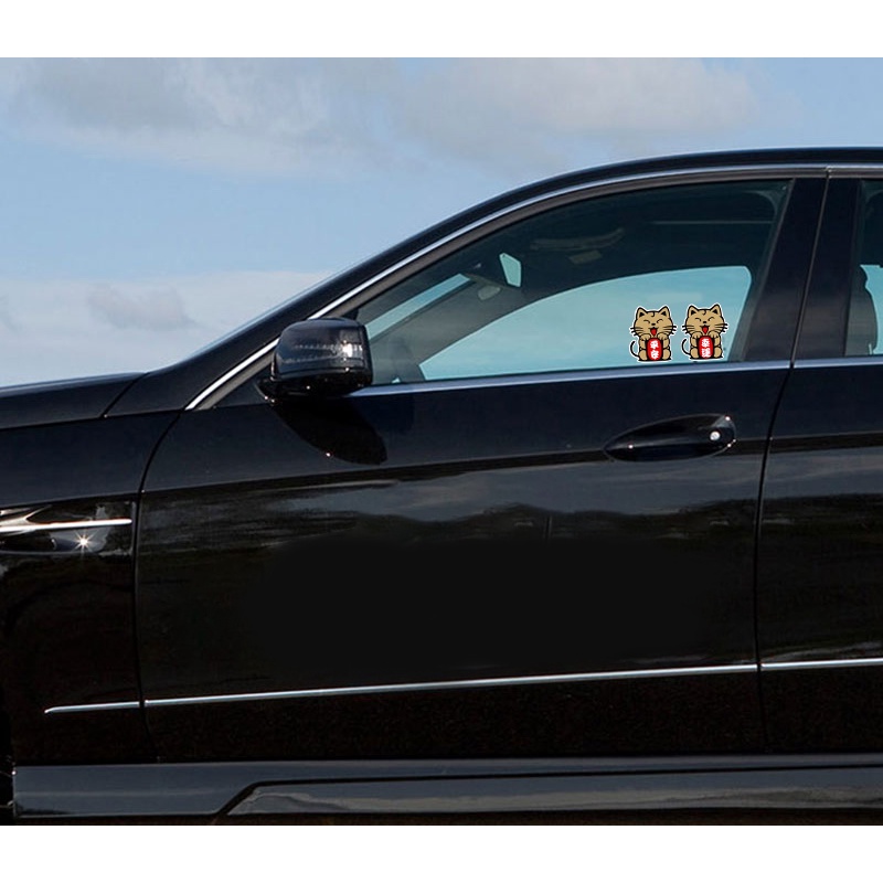 Đề Can Dán Trang Trí Xe Hơi / Mô Tô Họa Tiết Hoạt Hình Cậu Bé Bút Chì Shin-chan Dễ Thương