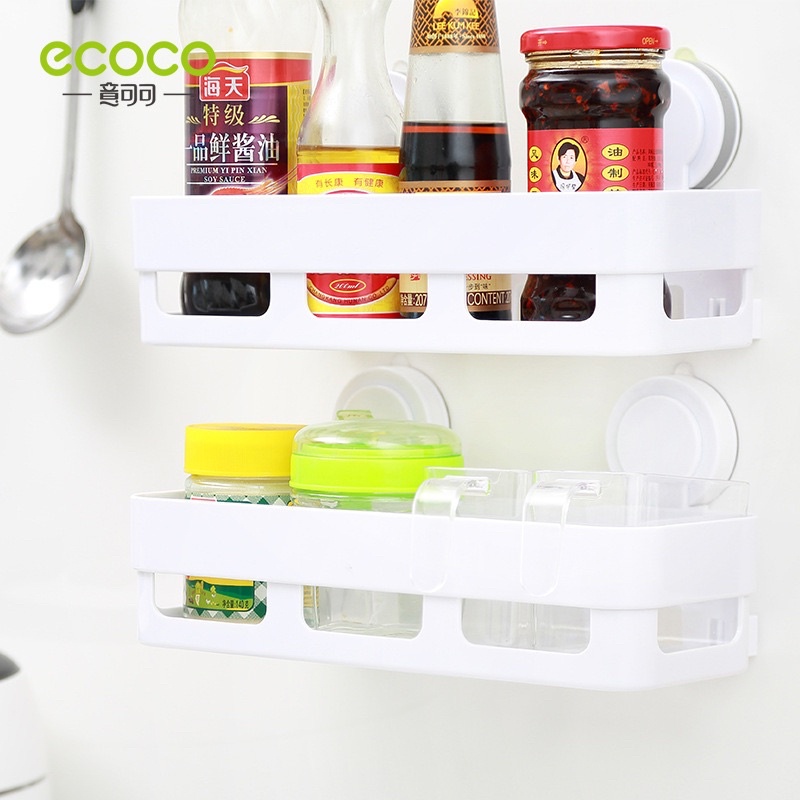 (Ecoco SIÊU RẺ) Kệ chữ nhật vừa dán cường lực ECOCO siêu chắc