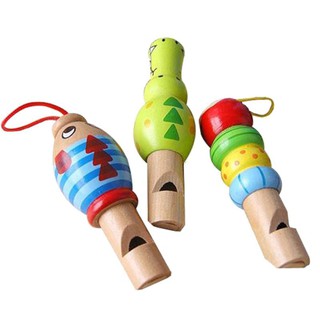 Còi Gỗ Âm Nhạc Đồ Chơi Cho Bé