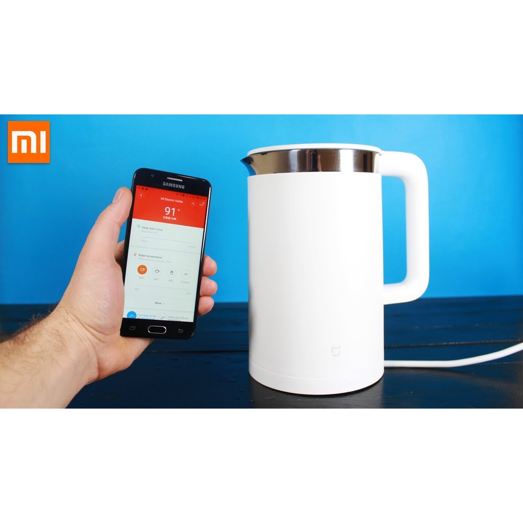 Ấm Siêu Tốc Thông Minh Xiaomi Mijia Electric Kettle YM-K1501 kế nối Bluetooth Mihome nội địa chính hãng - Minh Tín Shop