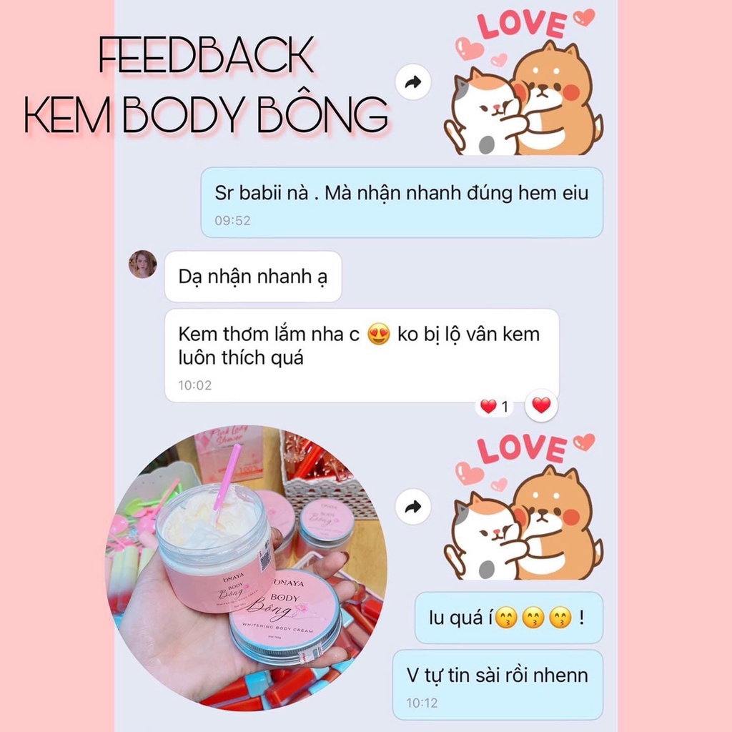 Kem Body Bông Onaya Trắng Da hũ 250gr công Nghệ Hàn Quốc - Vijully Store | BigBuy360 - bigbuy360.vn