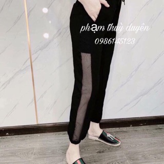 QUẦN DÀI ĐŨI XƯỚC THÁI ỐNG CÔN VIỀN LƯỚI