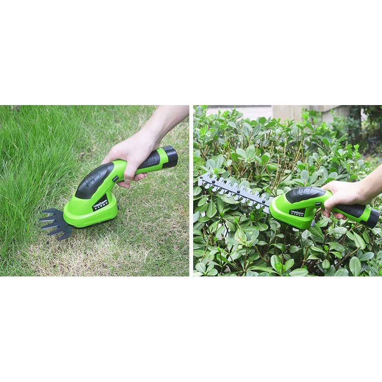 Máy cắt cỏ dùng pin lithium cầm tay mini Emyandthomas  Kéo điện tỉa cành cây Máy cắt hàng rào thông minh