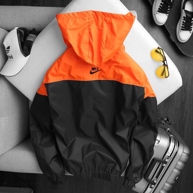 Áo khoác dù n! ke nam nữ dù 2 lớp form unisex