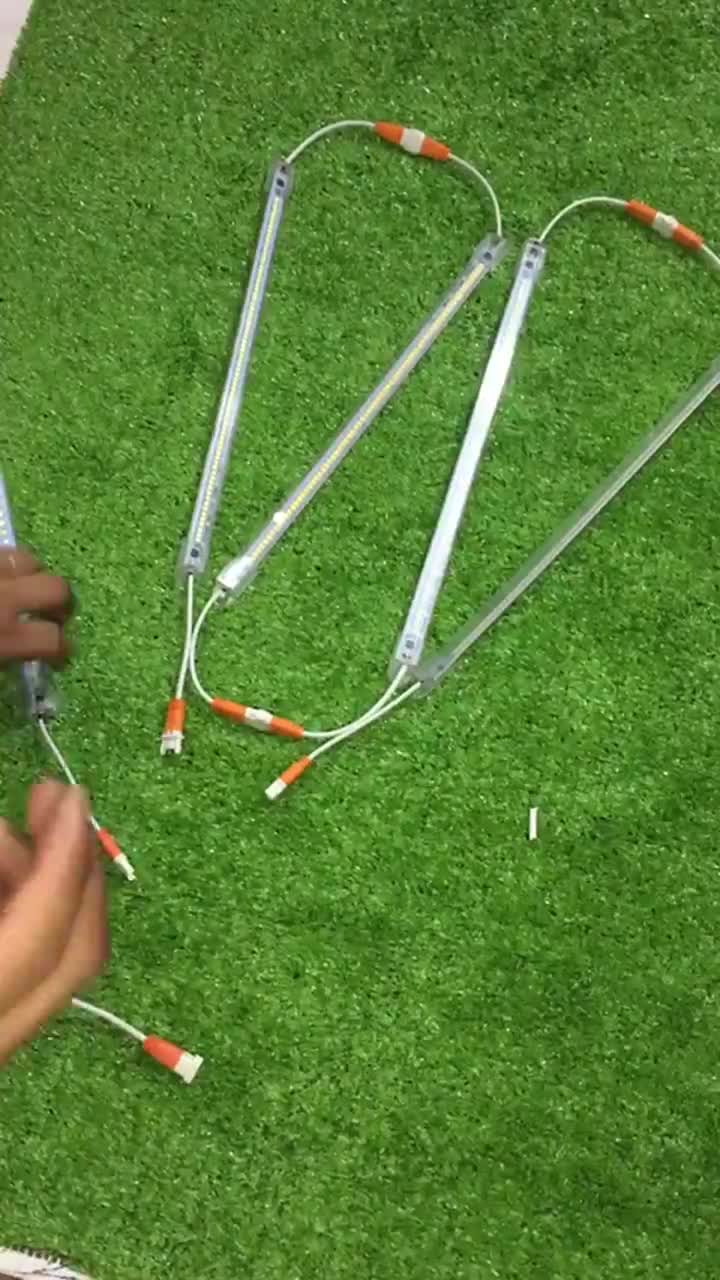 Đèn led thanh 220v chíp 2835 siêu sáng bọc nhựa, led thanh 220v 30cm 50cm 1m ánh sáng trắng vàng | BigBuy360 - bigbuy360.vn