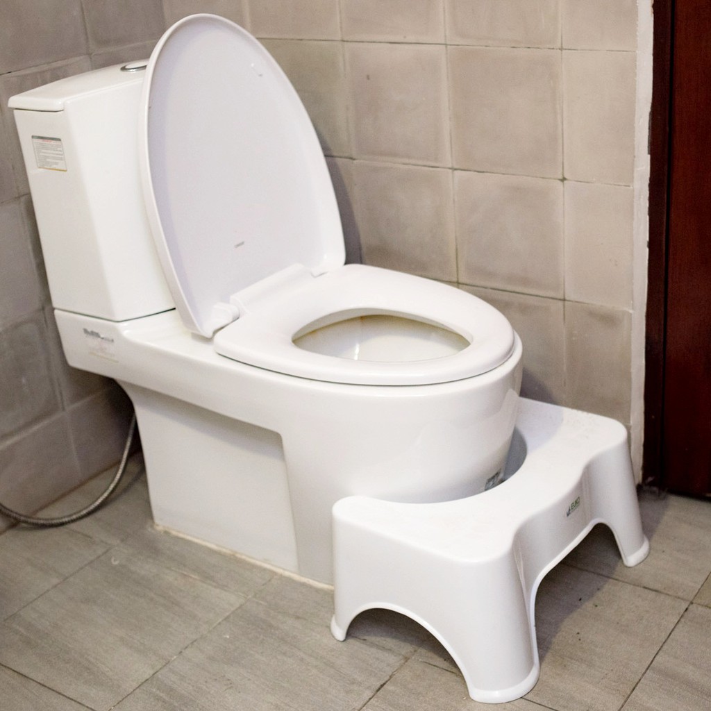 Ghế kê chân toilet chống táo bón Việt Nhật Made in Việt Nam | Ghế hỗ trợ đi vệ sinh HÀNG MỚI GIÁ RẺ