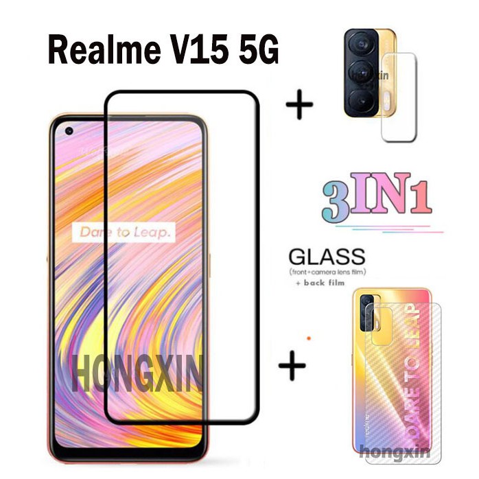 Kính Cường Lực Bảo Vệ Camera 3 Trong 1 Cho Oppo Realme V15 5g V3 V5 V11 V13 5g