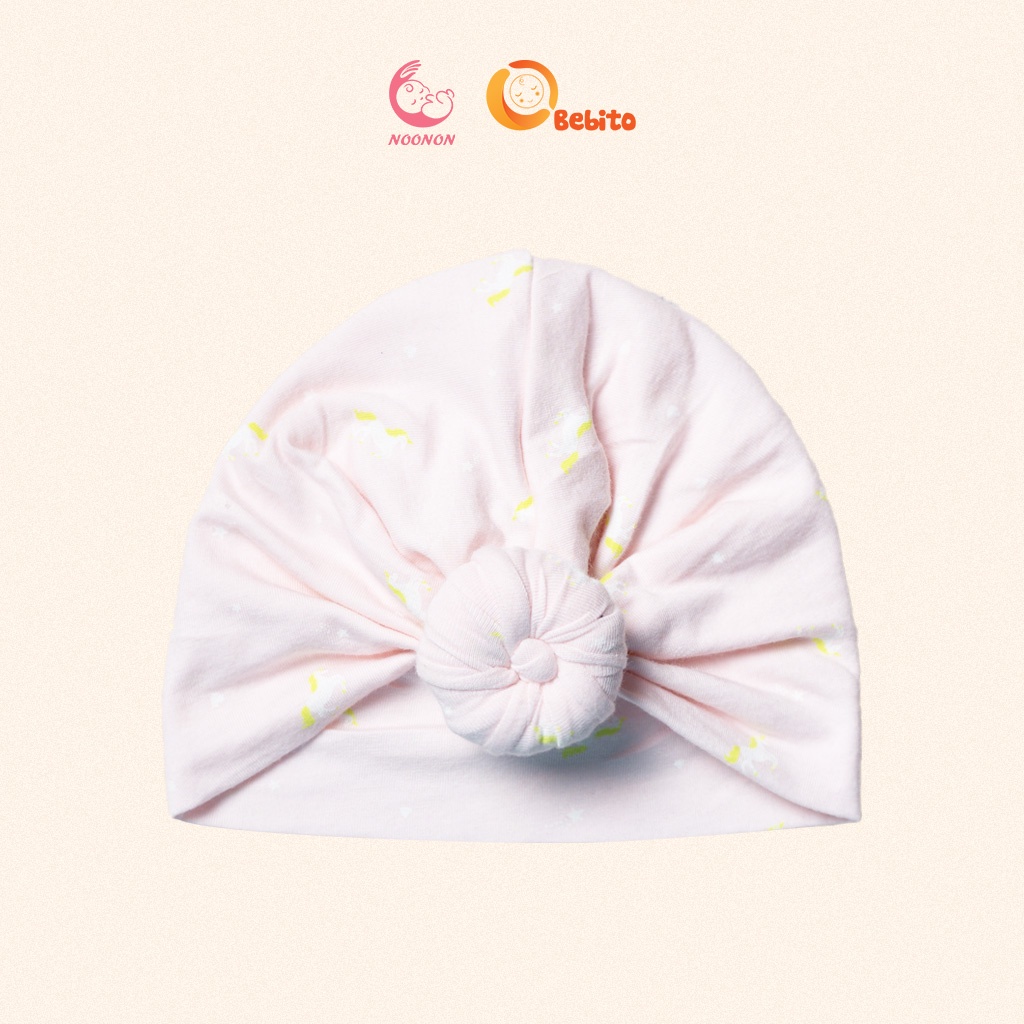 Băng Đô Củ Tỏi Cho Bé Gái - Turban Cao Cấp Thời Trang- Mũ Turban Củ Tỏi Bé Gái