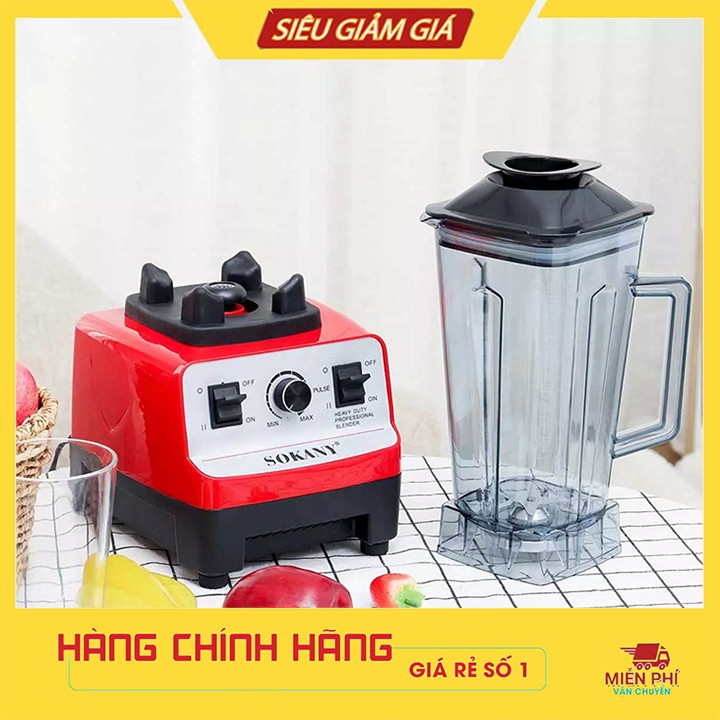 Máy xay sinh tố công nghiệp SOKANY công suất lớn 4500W