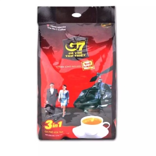 Bịch 100 Gói Cà Phê Trung Nguyên G7,Cafe sữa hoà tan 3 in 1 - Tặng 2 gói nhỏ (1 Gói 16gram) ROSE-STORE