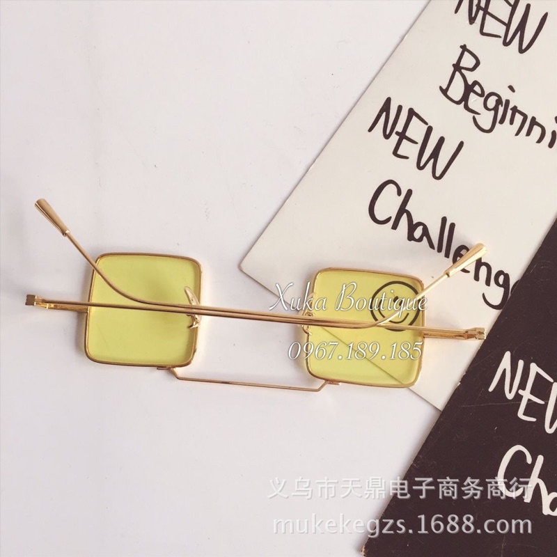 Kính Mát Gọng Vuông Thời Trang Trẻ Em , Kính Mát Mắt Bé Trai Bé Gái Từ 1 Tuổi Đến 8 Tuổi, Chống Tia UV400 Bảo Vệ Mắt