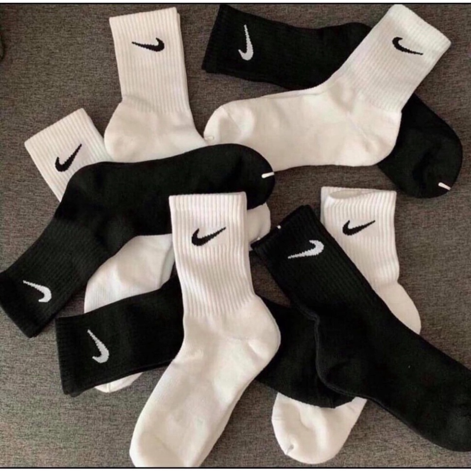 ️🎯FREE SHIP☢️Tất Nike dệt kim cổ cao 18 -23 cm hàng VNXK 100% không xù,bai nhão giảm giá 50%.Adidas,Champion,J