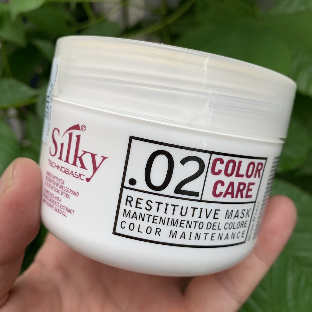 Kem hấp chăm sóc tóc màu SILKY Color Care Mask 250ml