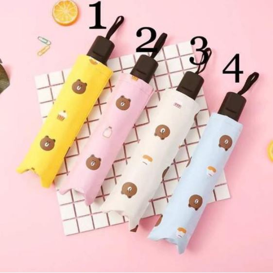Ô - dù che mưa nắng chống thấm hình gấu