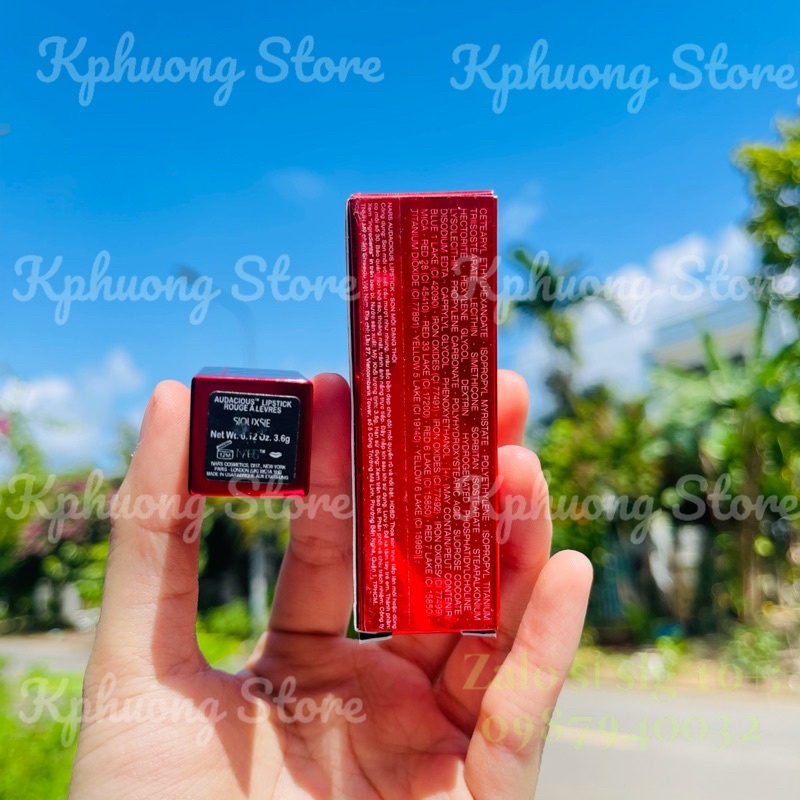 Son thỏi NARS Spiked Audacious Lipstick- 2858 Siouxsie