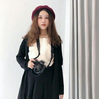 Áo khoác cardigan form dài