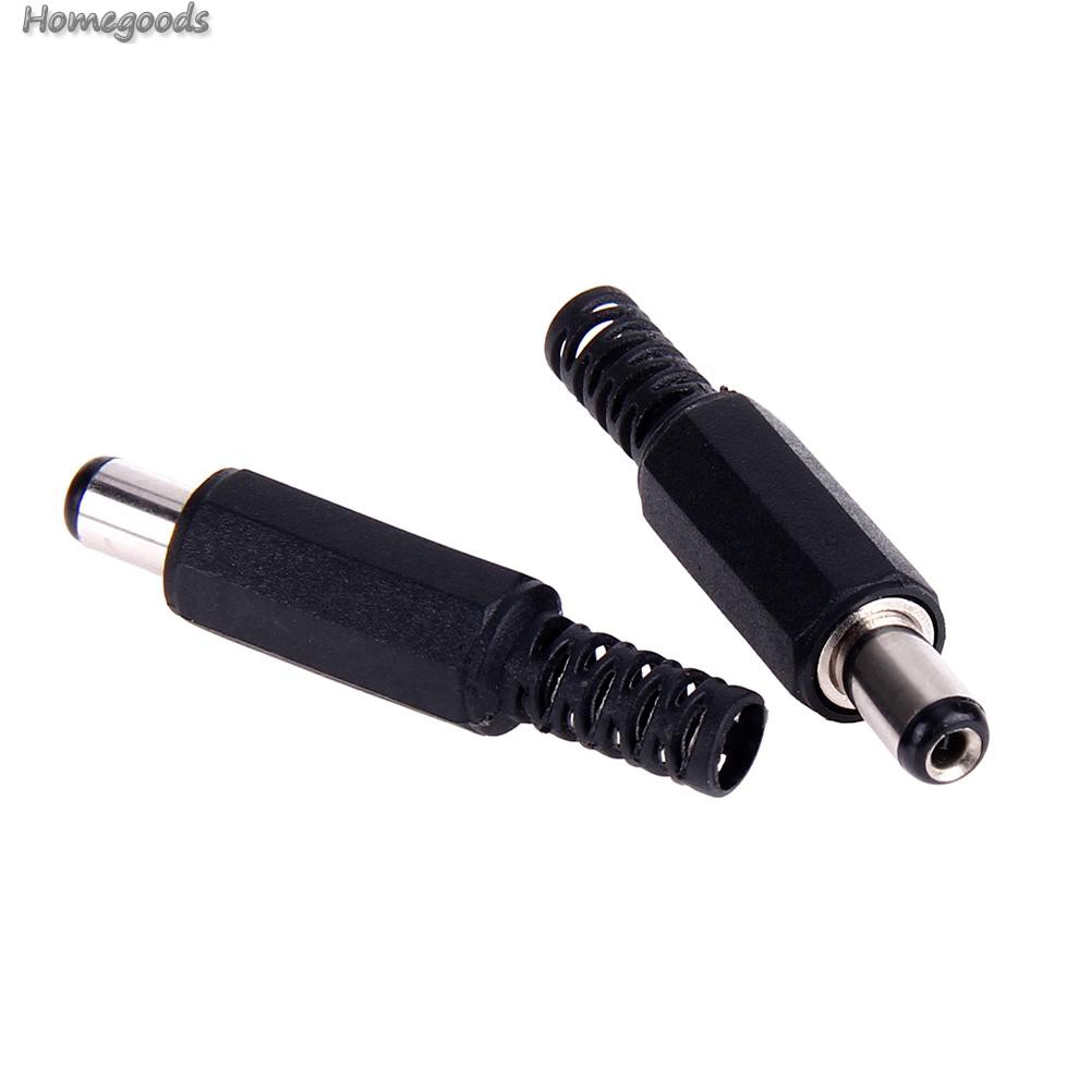 Set 10 Cặp Giắc Cắm Nguồn Dc 2.1x5.5mm