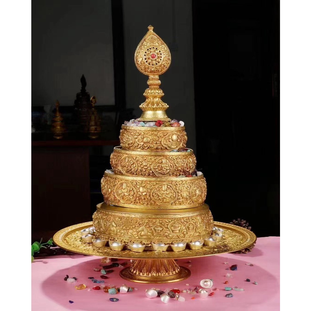 [PBMC]Mandala Đài Loan 6&quot; (D156) KV - Vàng (Bộ)