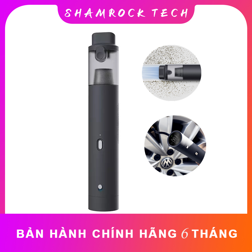 ✅Máy bơm lốp xe hơi kiêm máy hút bụi cầm tay Xiaomi Lydsto. Áp suất cao 150PSI, Công suất hút 7Kpa. Màn hình LED cảm ứng | WebRaoVat - webraovat.net.vn