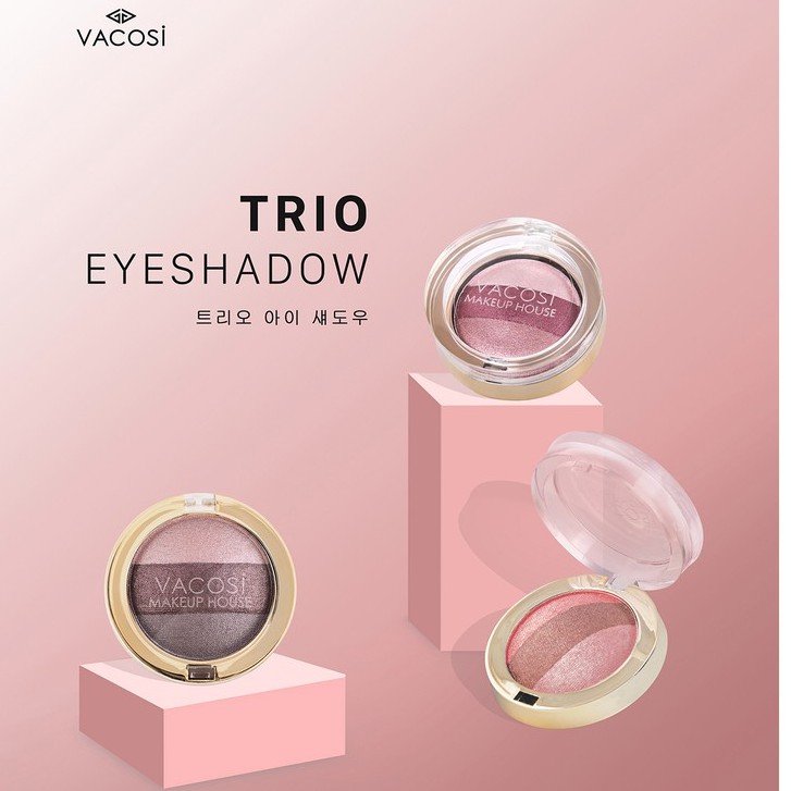 Phấn mắt VACOSI TRIO EYESHADOW 3 màu | BigBuy360 - bigbuy360.vn