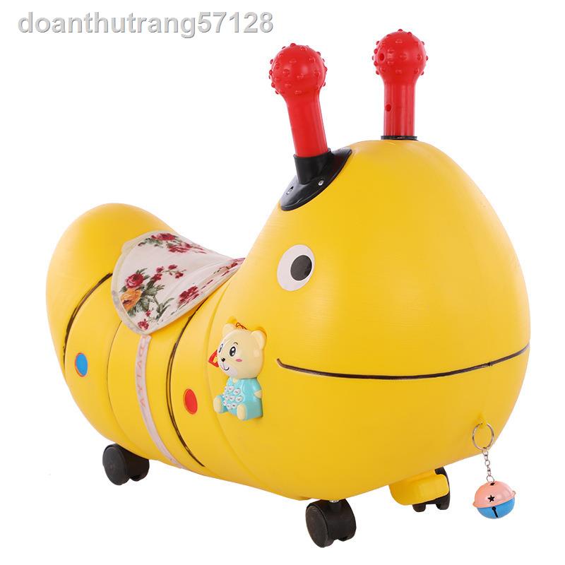 ❃♝ﺴxe bốn bánh dành cho trẻ em ong nhỏ mới xe yo-yo xe tập đi âm nhạc ô tô đồ chơi
