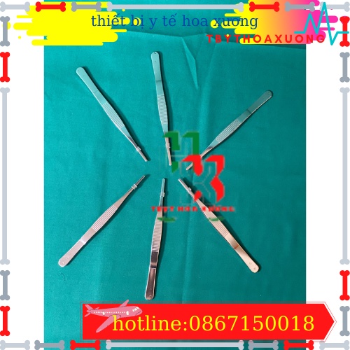[Hàng Chính Hãng] Nỉa Thẳng y Tế Không Mấu16 Cm - Nhíp Y Tế  Dùng Trong Phẩu Thuật