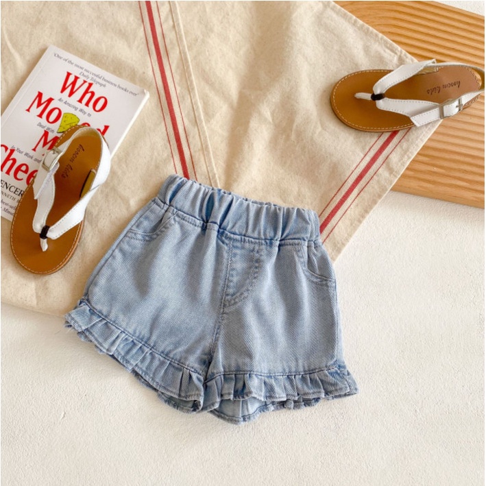 KND03 - SIÊU PHẨM Quần short đùi kaki cho  bé Gái  siêu đẹp từ 7-30kg