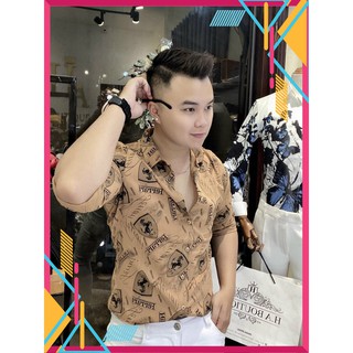 ÁO SƠ MI NAM SỌC - HỌA TIẾT PHONG CÁCH TÂN THỜI ĐẠI, CHẤT VẢI MỀM MẠI, THOÁNG MÁT.TKS19