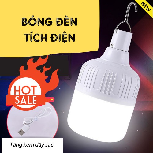 Bóng Đèn Tích Điện, Đèn Led Sạc Tích Điện Bi, ĐÈN DUY THẮNG