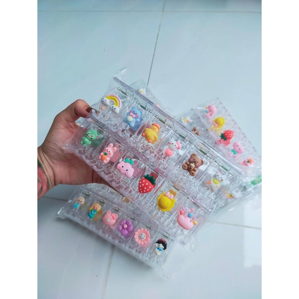 Kẹp tóc càng cua 5 răng , kẹp tóc xinh hình thú