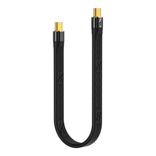 BTM Thunderbolt 4 Cable USB4 40Gbps USB C Cable Type C PD 100W 8K Cable for Laptop