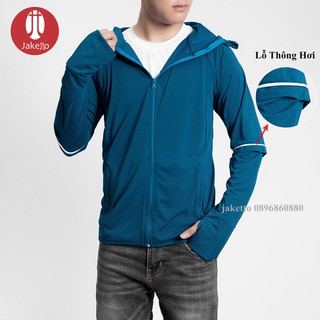 Áo Chống Nắng Thông Hơi Khoá Kéo Che Mặt 2021 - Thoáng Mát và Chống Tia UV