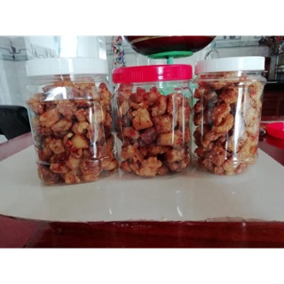 Tóp mỡ liền da rim tỏi