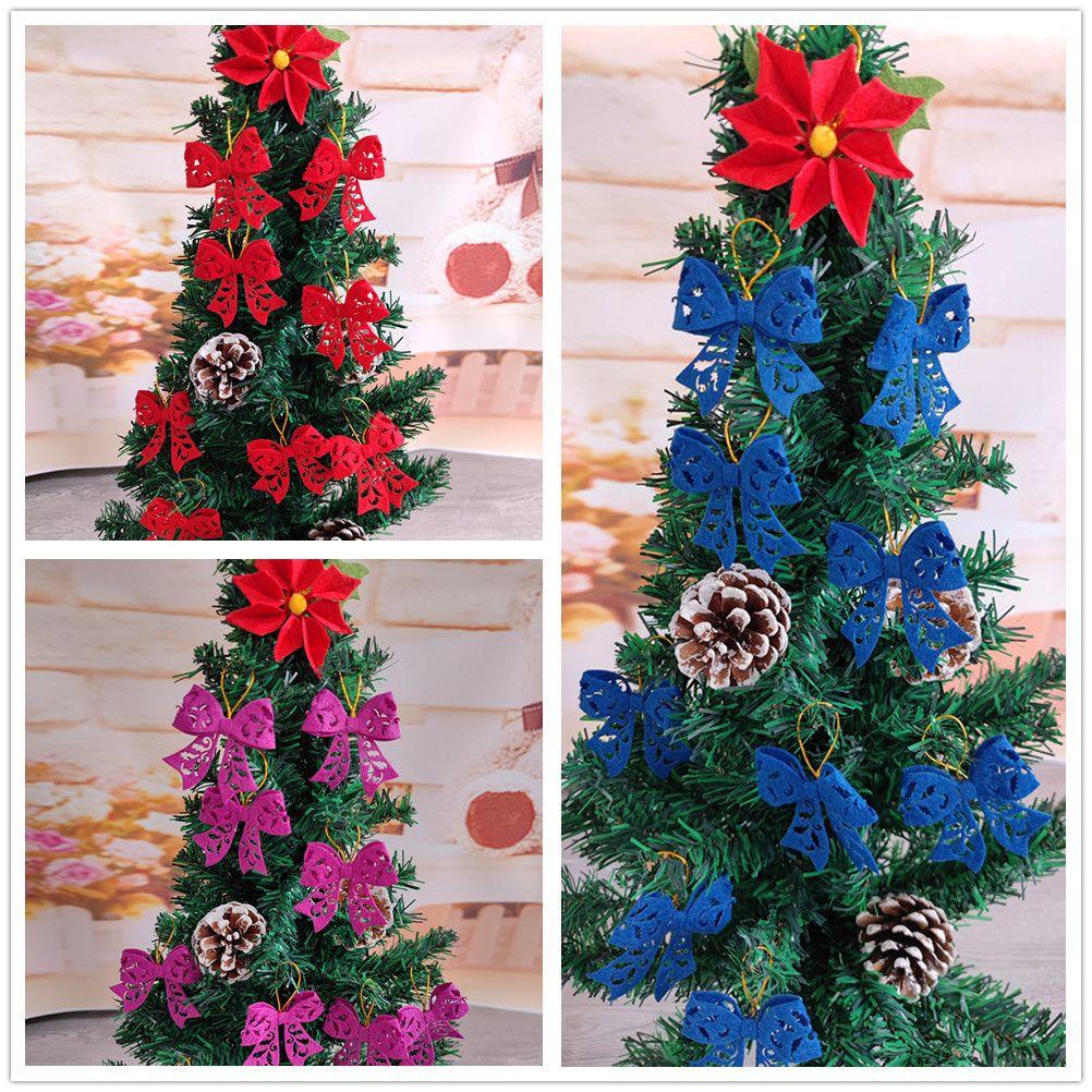 KUNHEV Set 5 Phụ Kiện Trang Trí Giáng Sinh / Năm Mới Mini