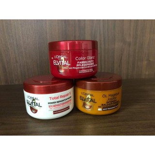 Hàng Đức Kem ủ tóc Loreal Elvital dành cho tóc nhuộm