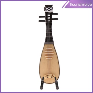 Mô Hình Nhạc Cụ Pipa Bằng Gỗ Tỉ Lệ 1 / 6